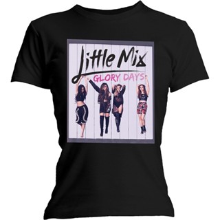 เสื้อยืด พิมพ์ลายอัลบั้ม Little Mix Glory Days สําหรับผู้หญิง