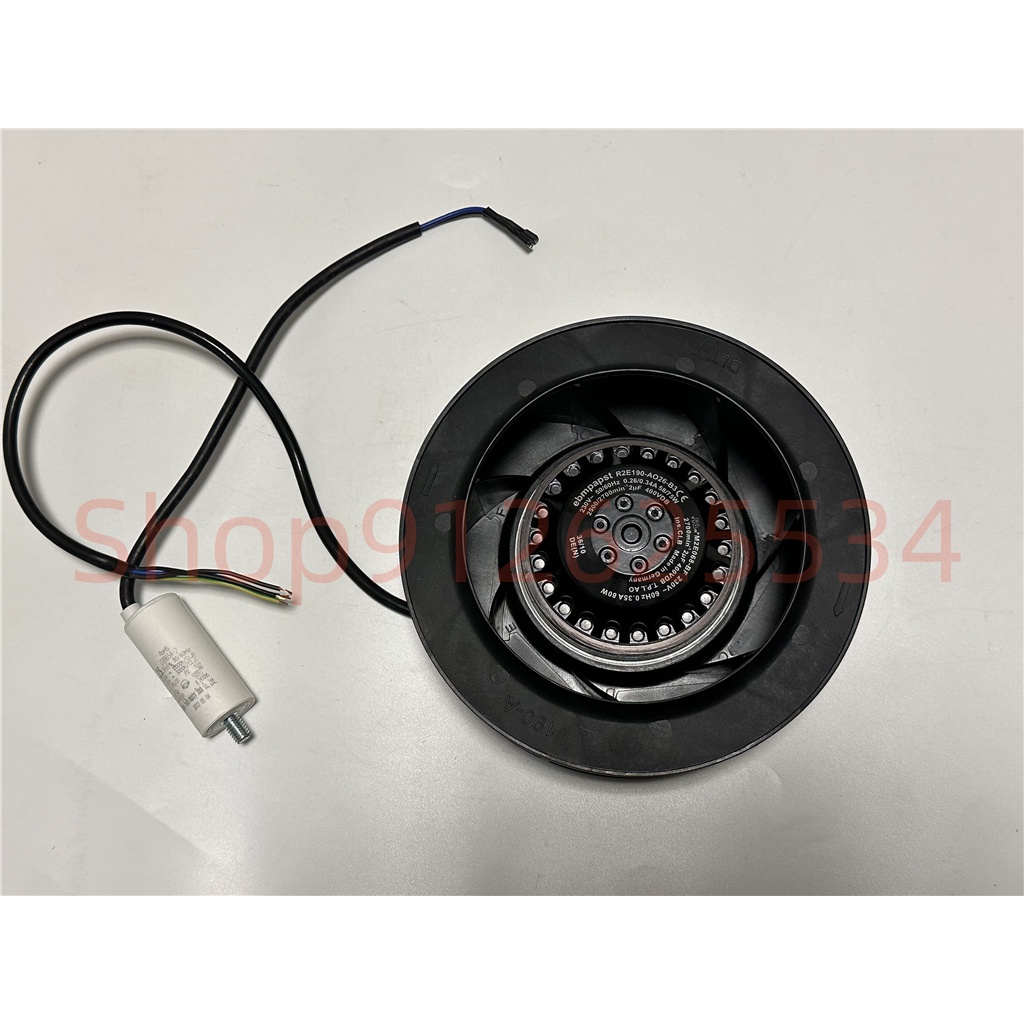 พัดลมแรงเหวี่ยงเยอรมันแท้ R2E190-A026-B3 R2E190-AO26-B3 M2E068-BF 230V