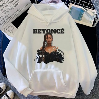 Beyonce เสื้อฮู้ดดี้ สไตล์เกาหลี โกธิค แบบสวมหัว สตรีท สําหรับผู้หญิง