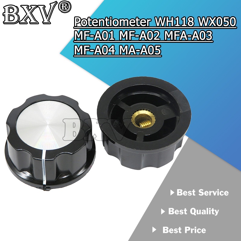 MF-A01 MF-A02 MFA-A03 MF-A04 MA-A05 6MM สําหรับ WH118 WX050 ใหม่ Potentiometer WXD3-13-2W สีดํา/grey