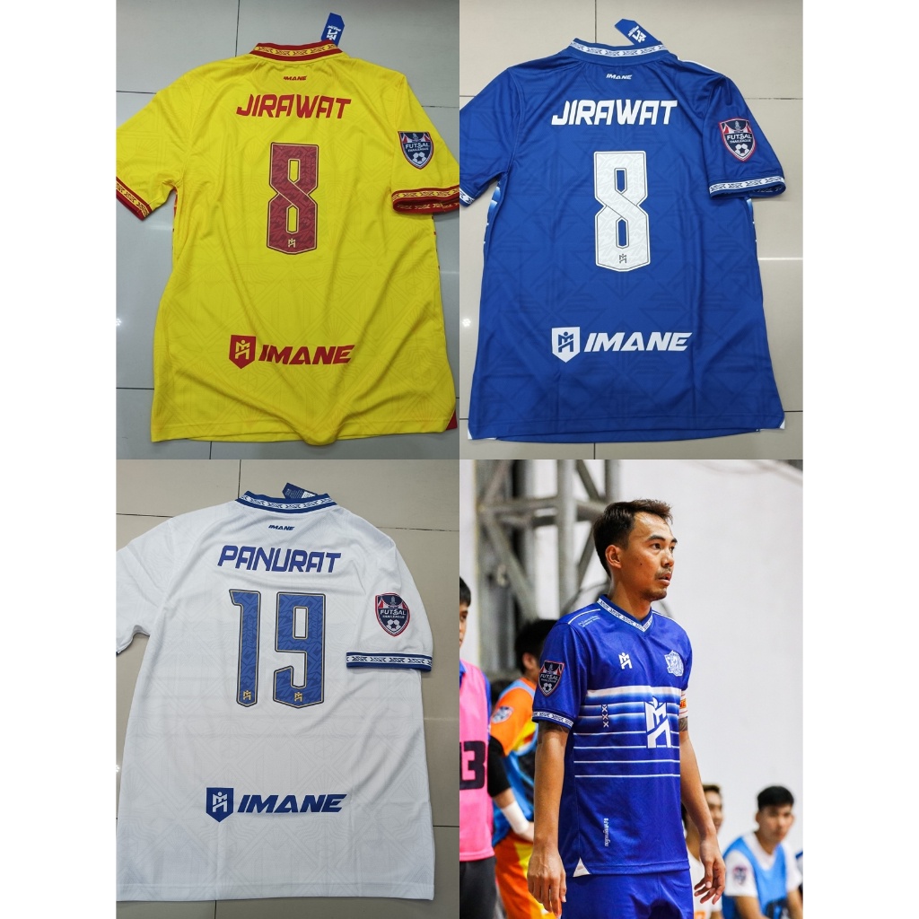 เสื้อฟุตซอล สโมสร ธรรมศาสตร์ สแตลเลี่ยน เบอร์ 8 จิราวัฒน์ ศรวิเชียร แท้ป้ายห้อย Thammasat Stallion F