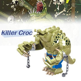 ของเล่นบล็อกตัวต่อ Marvel Series Killer Croc ขนาดเล็ก สําหรับผู้ใหญ่