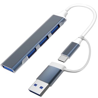 อะแดปเตอร์ฮับ USB Type C 3.0 USB 3.0 2.0 4 พอร์ต OTG สําหรับ PC Lenovo HUAWEI Xiaomi Macbook