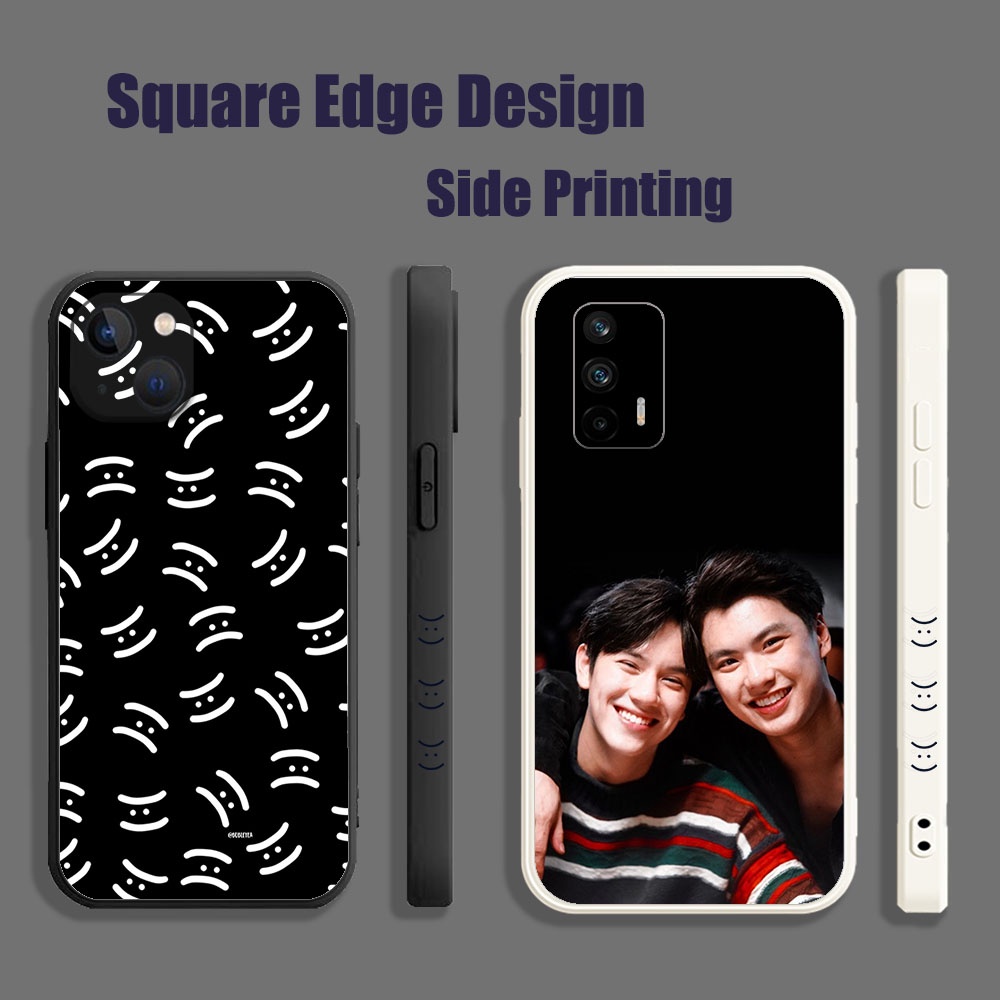 เคสสําหรับRealme C11 C12 C15 5 5i 5s C21Y Bad buddy OhmNanon UHB01 เคสโทรศัพท์สแควร์ขอบ