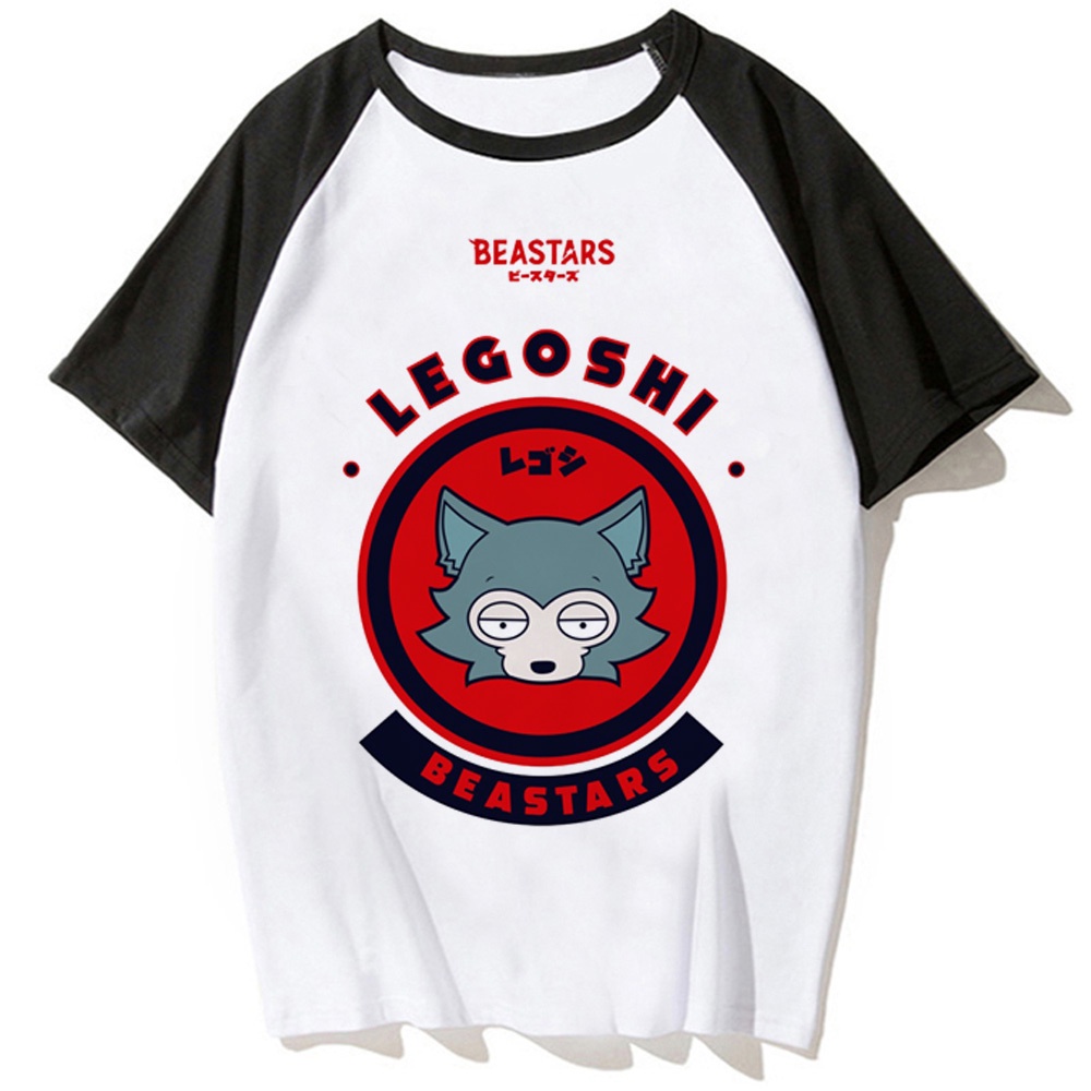 Beastars เสื้อยืดผู้หญิงมังงะญี่ปุ่นฤดูร้อนเสื้อยืดหญิงเสื้อผ้าออกแบบ