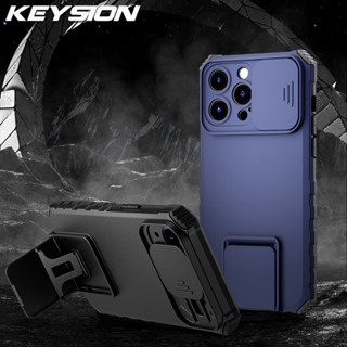 Keysion เคสโทรศัพท์มือถือ กันกระแทก กันรอยกล้อง พร้อมสไลด์ตั…