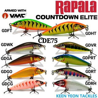 เหยื่อตกปลา RAPALA COUNTDOWN ELITE CDE75