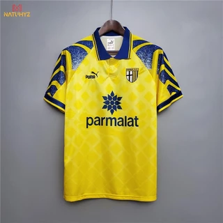 02-03 Parma Away เสื้อฟุตบอลย้อนยุค Football