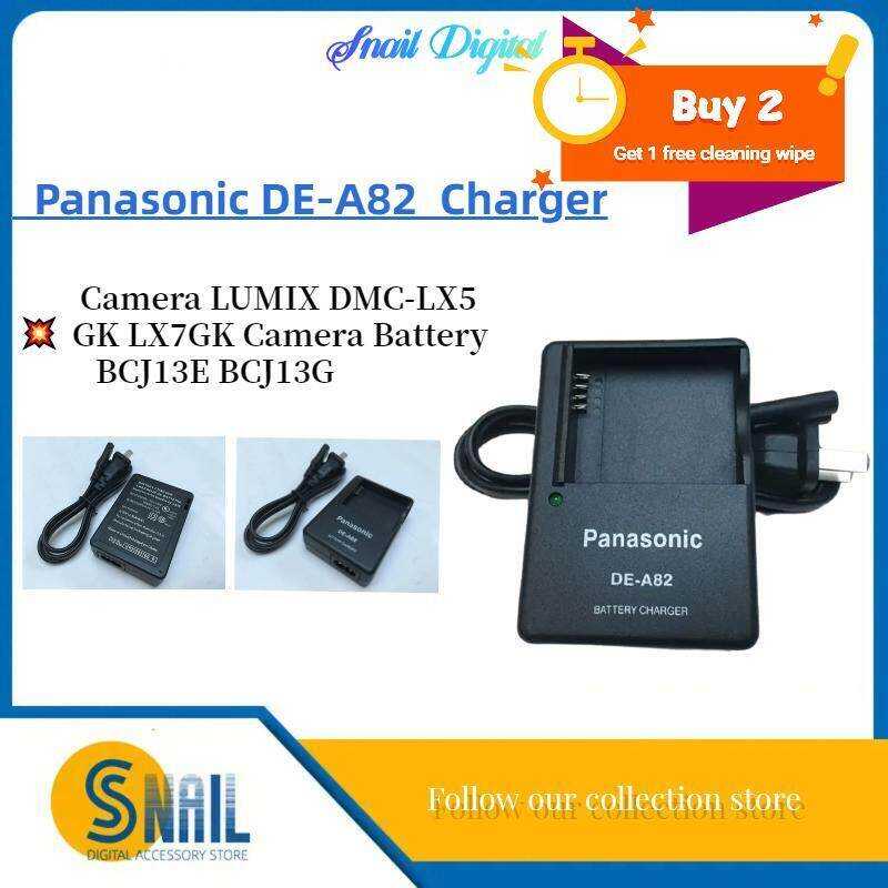 FOR Panasonic De-A82 ที่ชาร์จกล้อง LUMIX Dmc-Lx5gk Lx7gk Camera Battery Bcj13e Bcj13g