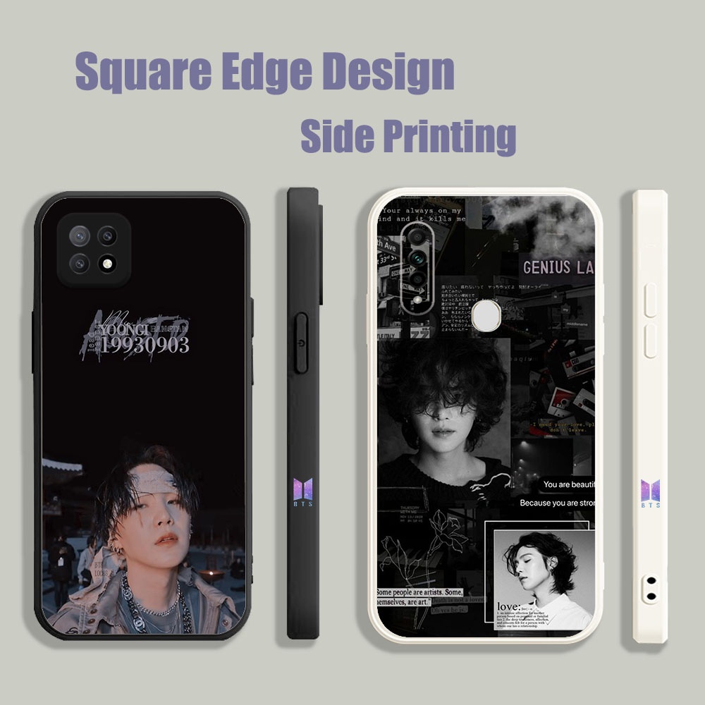 เคสสําหรับ OPPO A39 A57 Reno 5 7 8 A54 A54S A94 BTS Suga Min Yoongi Agust D Daechwita UHM05 เคสโทรศั