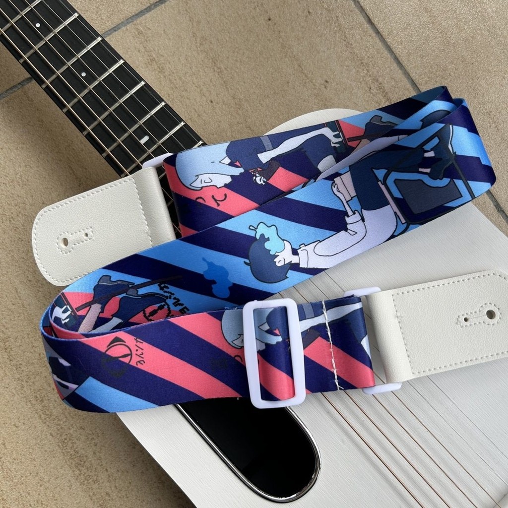 ใหม่ 2025 สายกีต้าร์ Yorushika Yorushika Yakura Guitar Strap New Bass Universal Strap Peripheral N-buna