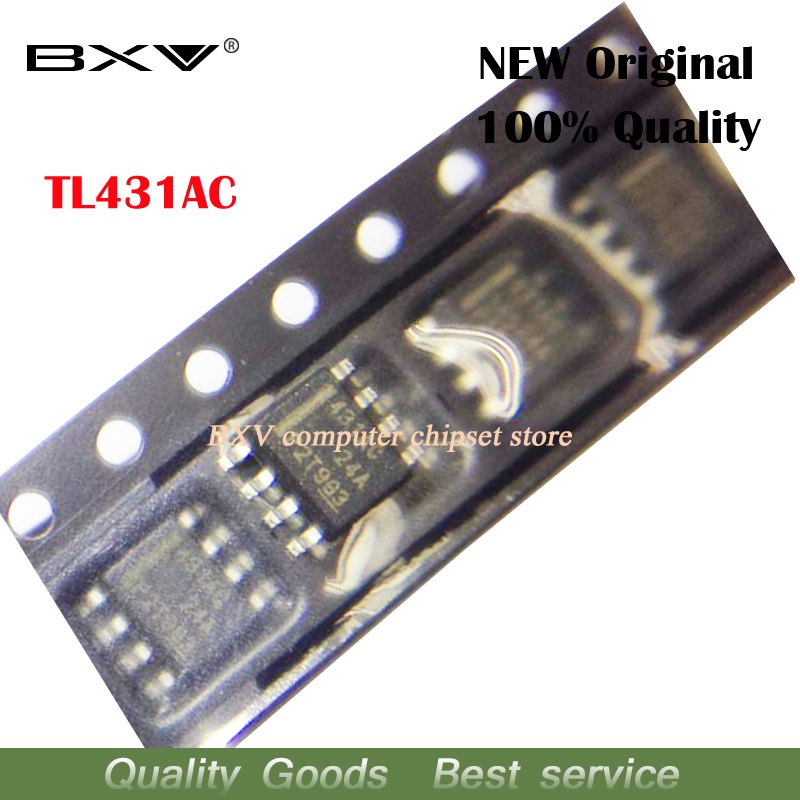 20PCS TL431ACDR TL431ACD TL431AC TL431 431AC SOP8 ชิป