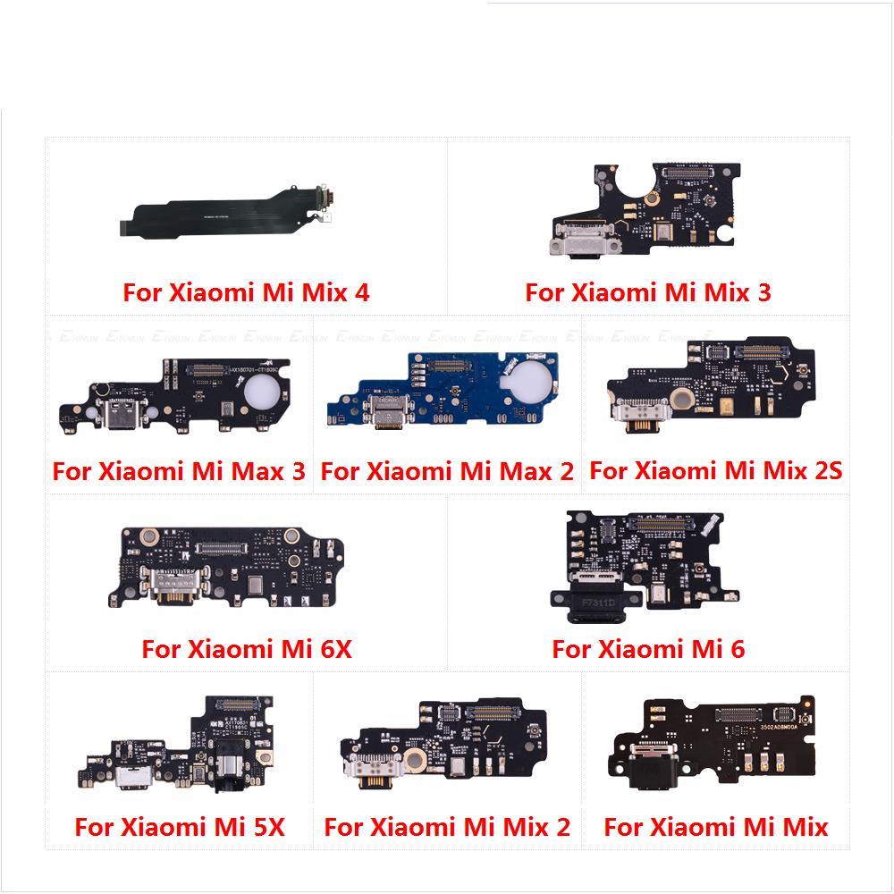 บอร์ดพอร์ตชาร์จ USB พร้อมไมโครโฟน สําหรับ XiaoMi Mi 6 Mix 4 2S Max 3 2 6X 5X