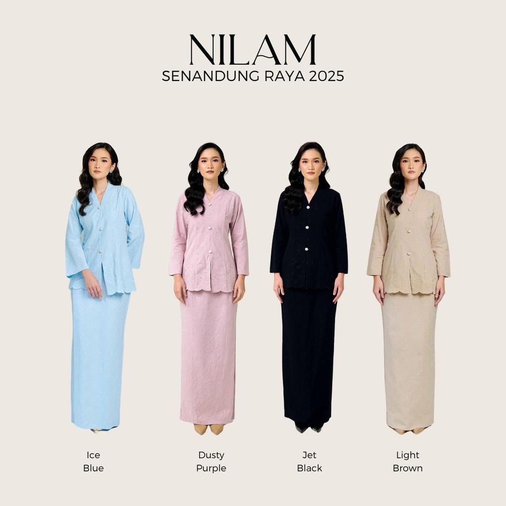 Baju Kurung Raya 2025 Nilam Theins