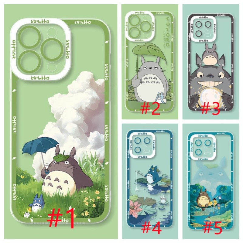 Vivo X100 X200 V40 Lite Y28 Y19S Y200 S1 V27 IQOO Z8 Z7X 11 12 Pro 5G 230411 เคสโทรศัพท์ใสใสใส My Neighbor Totoro