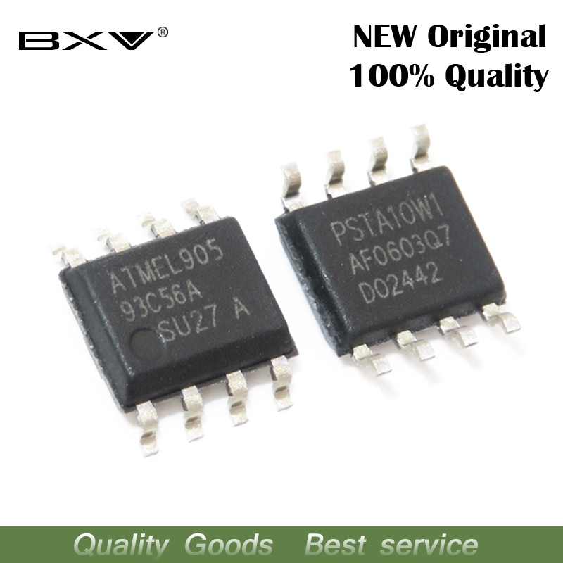 10PCS 93C56 SOP-8 AT93C56 SOP AT93C56A SOP8 SMD ใหม่และ