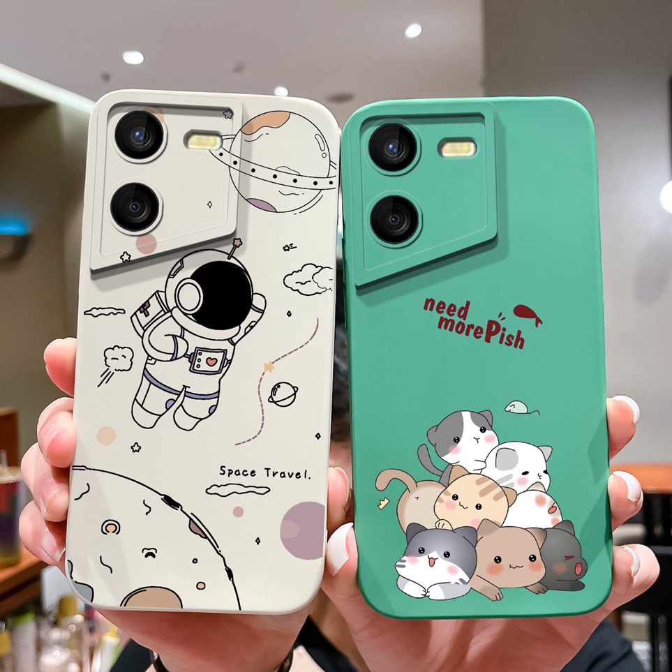 เคสซิลิโคนนิ่ม ลายการ์ตูนนักบินอวกาศ สําหรับ Tecno Pova 5 4G Pova 5 Pro 5G Pova5 5Pro