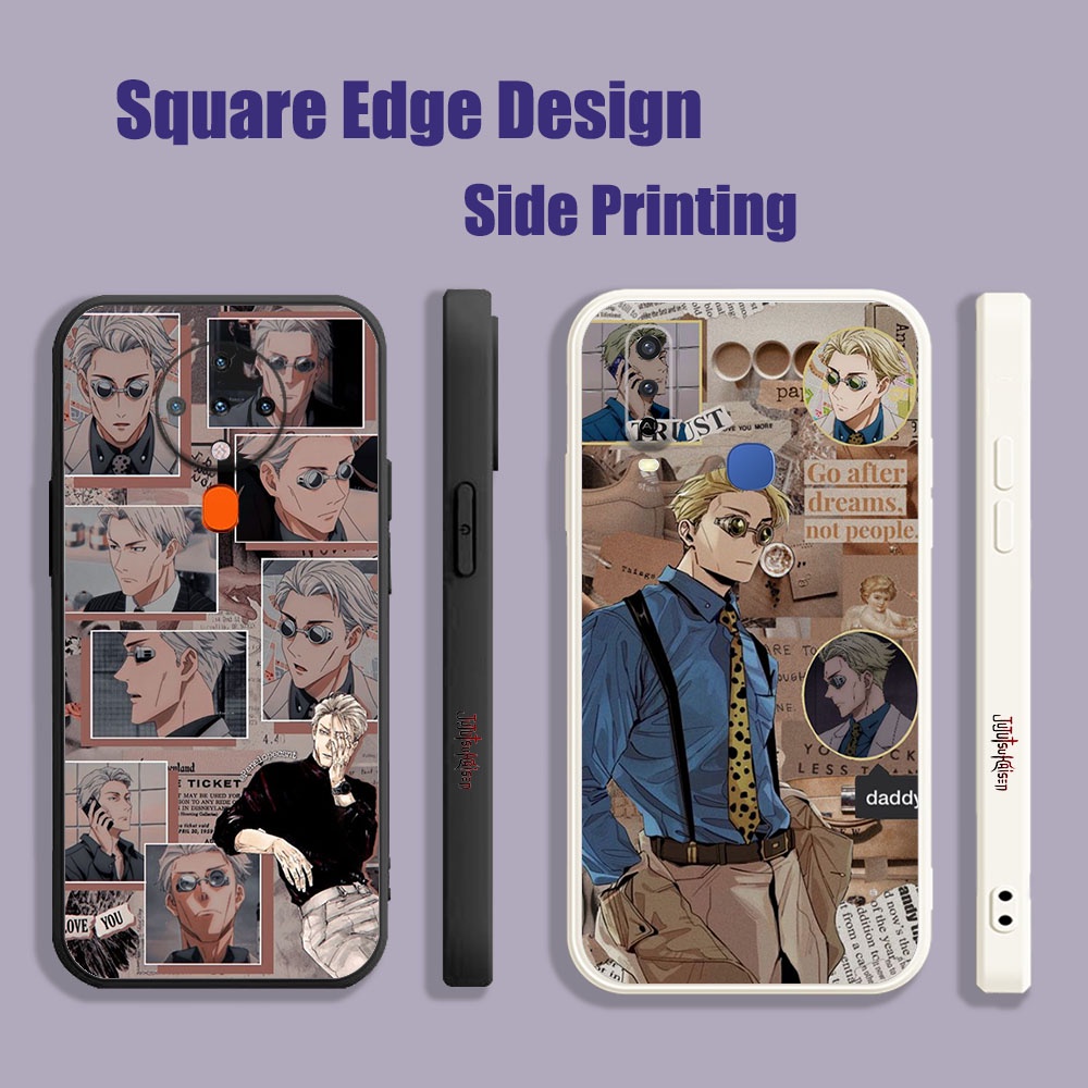 ปลอกสําหรับ iPhone X XS MAX XR 13 Pro 7 8 Plus Kento Nanami Jujutsu Kaisen มังงะอะนิเมะ UHU17 เคสโทร