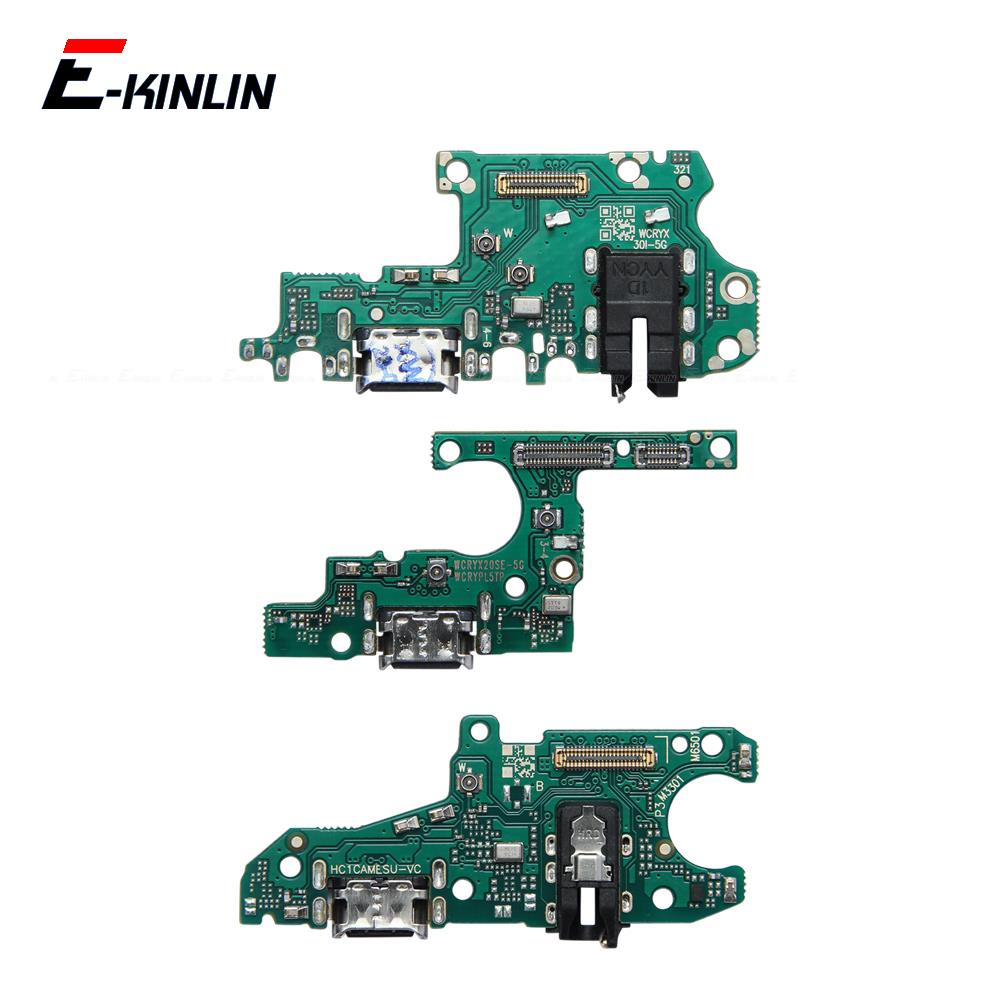 Power Charging Connector ปลั๊กพอร์ต Dock Board Flex สําหรับ HuaWei Honor Play4 Play4T Play5T Play6T 