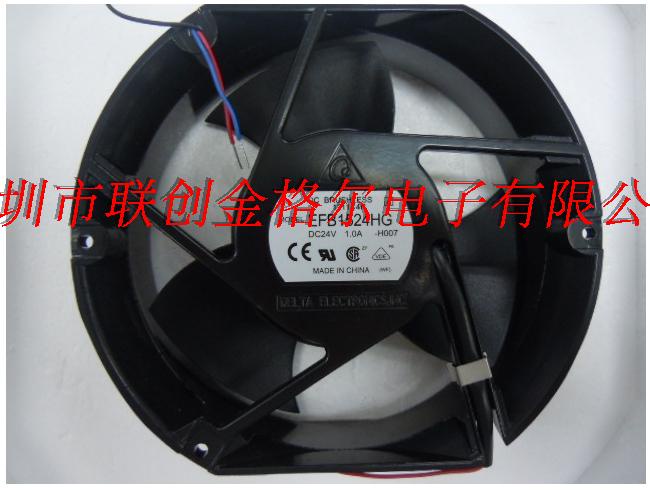 YY พัดลมอินเวอร์เตอร์ ABB ดั้งเดิมและแท้ EFB1524SHG -F00 EFB1524SHG-T6LA DC24V 2.1A