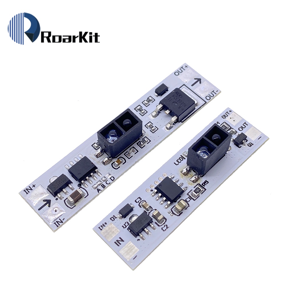 สวิตช์สัมผัสโมดูลคาปาซิทีฟ 5V-24V 3A LED Dimming โคมไฟควบคุมส่วนประกอบที่ใช้งานระยะทางสั้นสแกนกวาดเซ็นเซอร์มือ - รูปที่ 4
