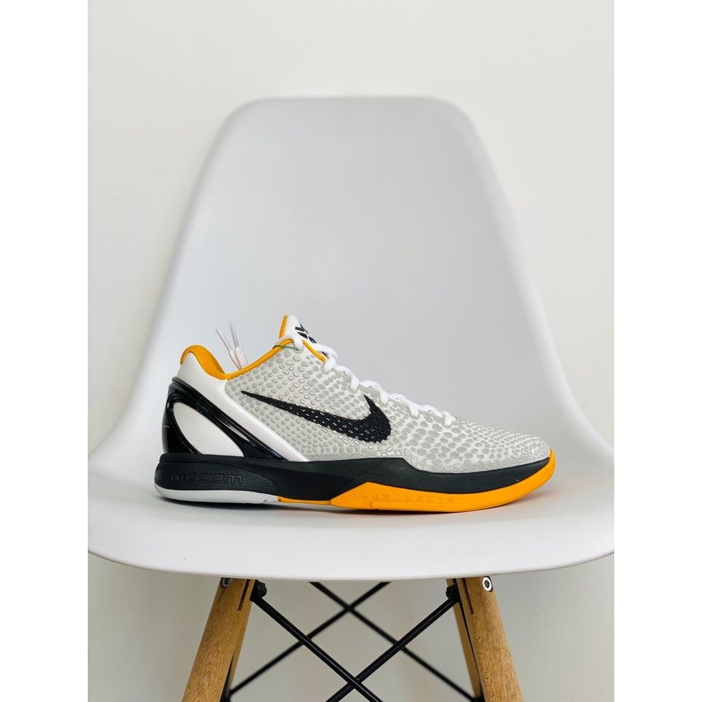 Kobe 6 Protro Playoff Pack White Del Sol CW2190 100 ( Originals Quality 100% ) Sneakers Shoes