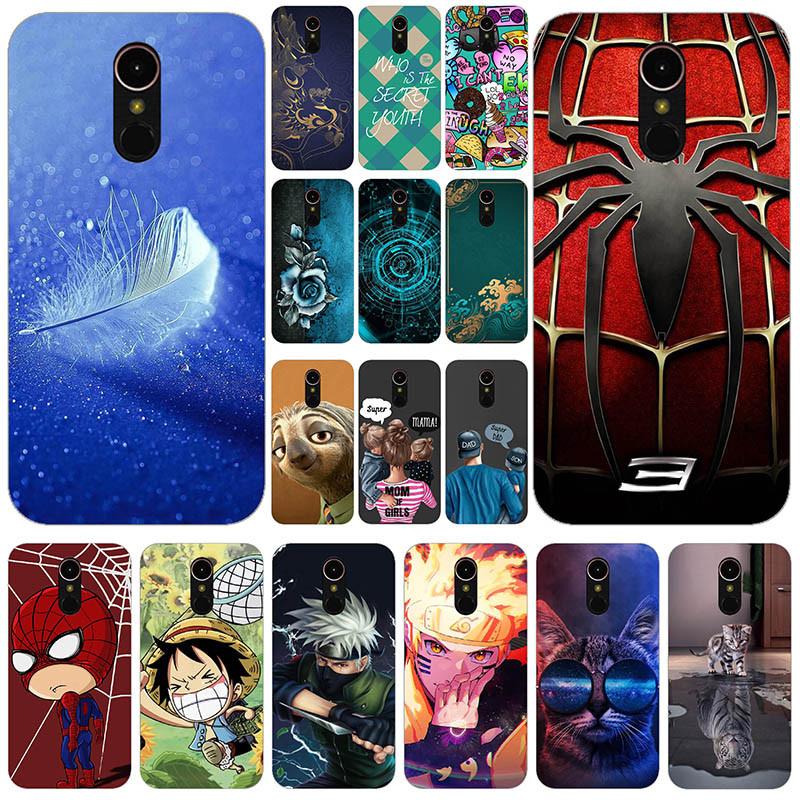 แฟชั่นการ์ตูนอะนิเมะองค์ประกอบเคสโทรศัพท์สําหรับ LG Q Stylo 4 Q Stylus Q8 2018 Q Stylo Plus LM-Q710 