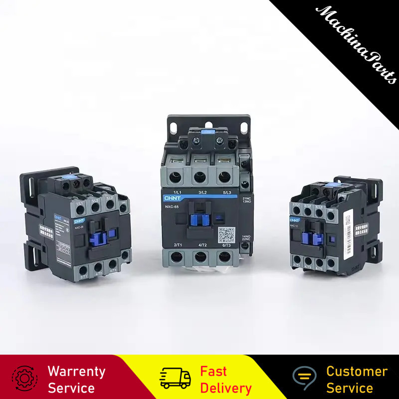 Chnt/chnt AC Contactor 220V เฟสเดียว 380V สามเฟส CJX2/NXC-12/18/25/32 CHNT Contactor