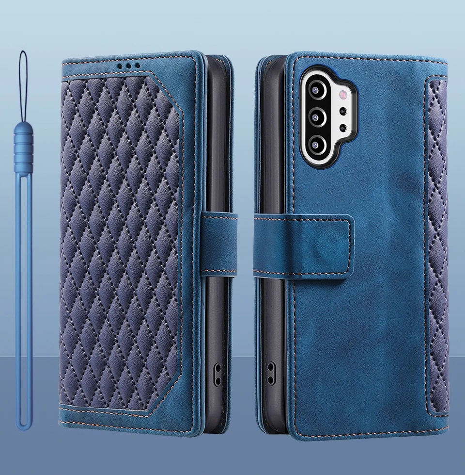 เคสโทรศัพท์มือถือหนัง ฝาพับแม่เหล็ก พร้อมช่องใส่บัตร สําหรับ Samsung Galaxy Note 10 Plus Pro Note10+ Note 10+ 5G