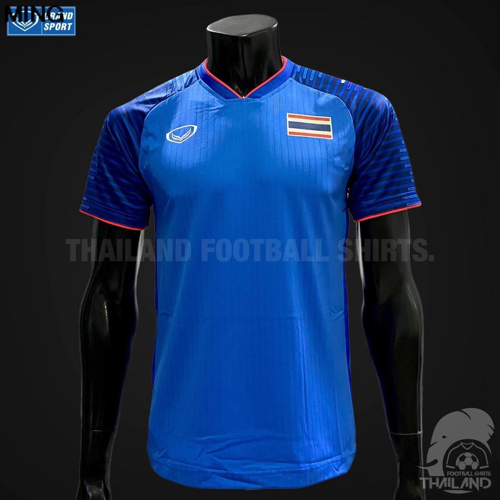 (MING) [GRAND SPORT] เสื้อฟุตบอลทีมชาติไทย เอเชียนเกมส์ 2018 ของเเท้  THAILAND NATIONAL ASIAN GAMES 2018