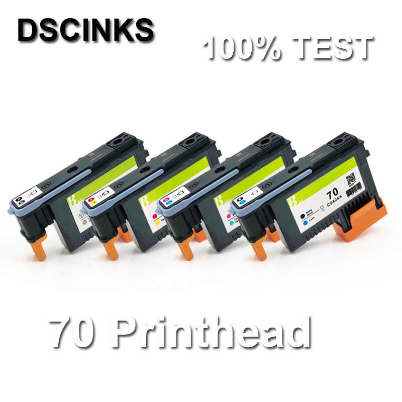 สำหรับ HP 70 หัวพิมพ์ C9404 C9405 C9406 C9407 หัวพิมพ์ HP70 สำหรับเครื่องพิมพ์