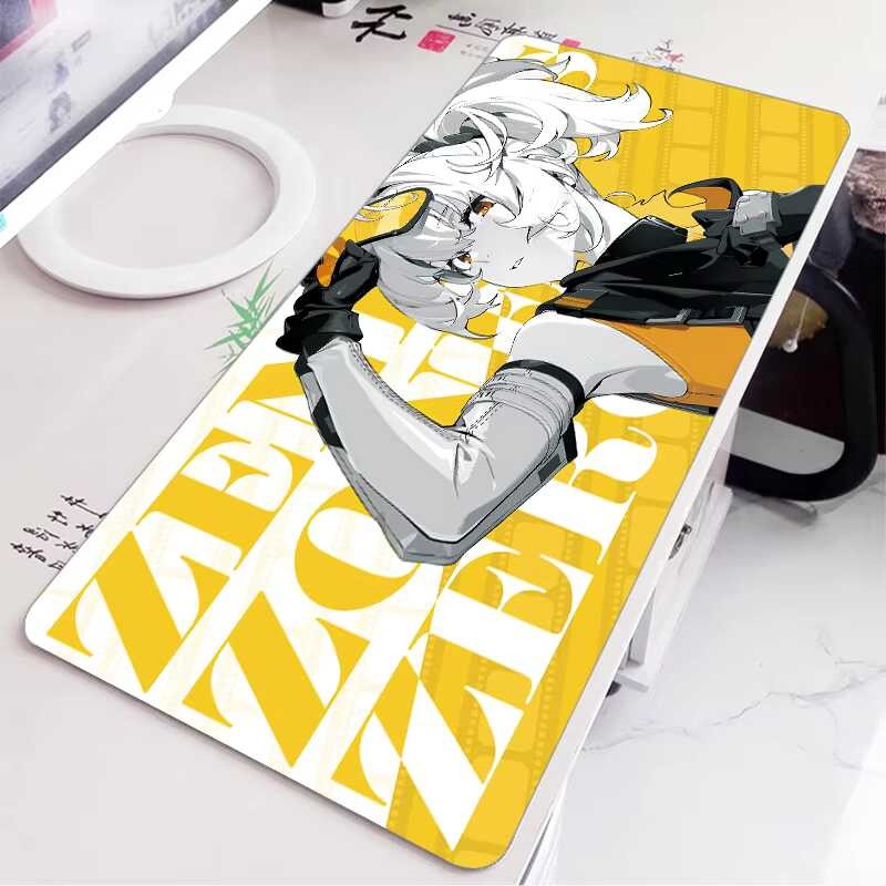 Zenless Zone Zero แผ่นรองเมาส์ ZZZ เกม Hoshimi Miyabi Mousepad Nicole Ellen Jane คีย์บอร์ดแผ่นรองโต๊ะ XXL อะนิเมะสาว Mousepad
