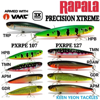 Rapala PRECISION เหยื่อตกปลา XTREME PENCIL SERIES (PXRPE127 /PXRPE107)