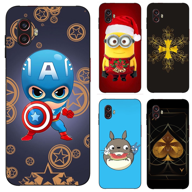 ใหม่ Arriving เคสโทรศัพท์สําหรับ Samsung Galaxy XCover6 Pro Xcover Pro 2 น่ารักการ์ตูนรูปแบบซิลิโคน TPU Soft Case