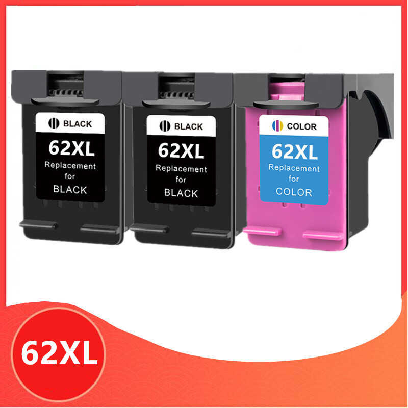 เข้ากันได้กับตลับหมึก 62XL สำหรับ HP62 สำหรับ HP 62 5640 5660 7640 5540 5544 5545 554