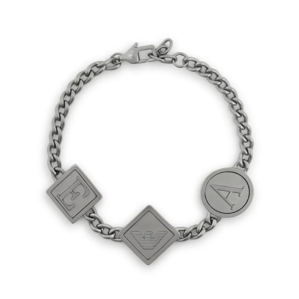 Emporio Armani EGS3071040 Silver Tone Bracelet