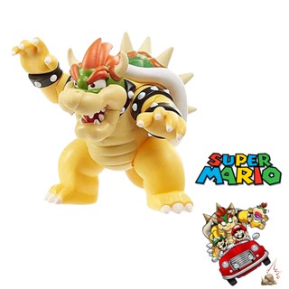 โมเดลฟิกเกอร์ PVC รูปการ์ตูน Mario Bowser ขนาด 10 ซม. ของเล่นสะสม สําหรับเด็ก