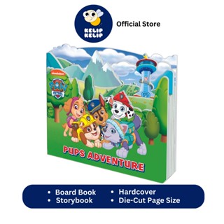 หนังสือ Paw Patrol Pups To The Rescue Tabbed Board (ปกแข็ง) สําหรับเด็กวัยหัดเดิน และเด็ก