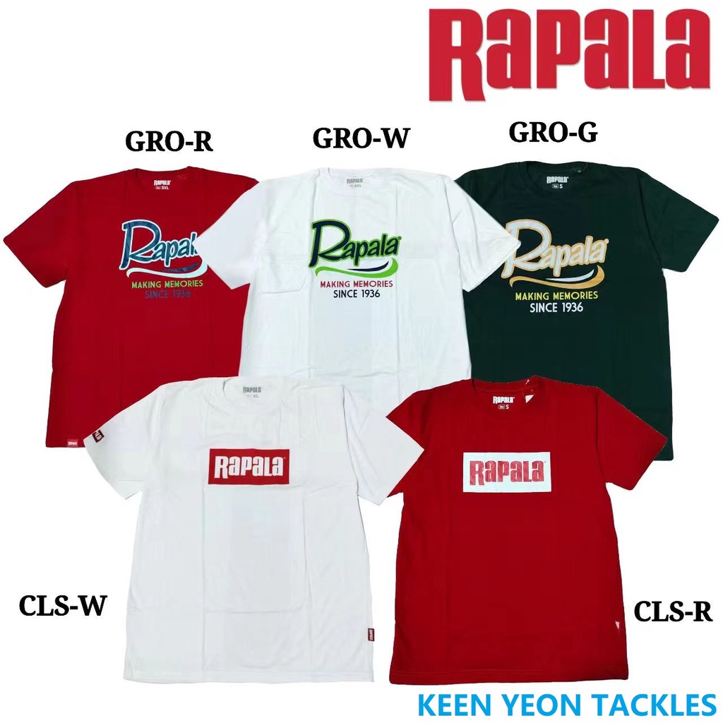 เสื้อยืด RAPALA CLASSIC/ GROOVY SERIES