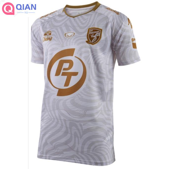 Qianyu Pt Prachuap F.C. เสื้อกีฬาแขนสั้น ลายทีมชาติฟุตบอล League ชุดเหย้า และทีมเยือน เวอร์ชั่น 44