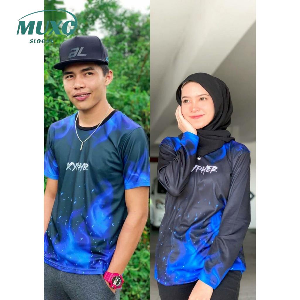 2022 เสื้อยืด BAJU COUPLE YENZ EXCLUSIVE SHORT SLEEVE & LONG SLEEVE (ชุด COUPLE- ชุดครอบครัว-เสื้อผ้