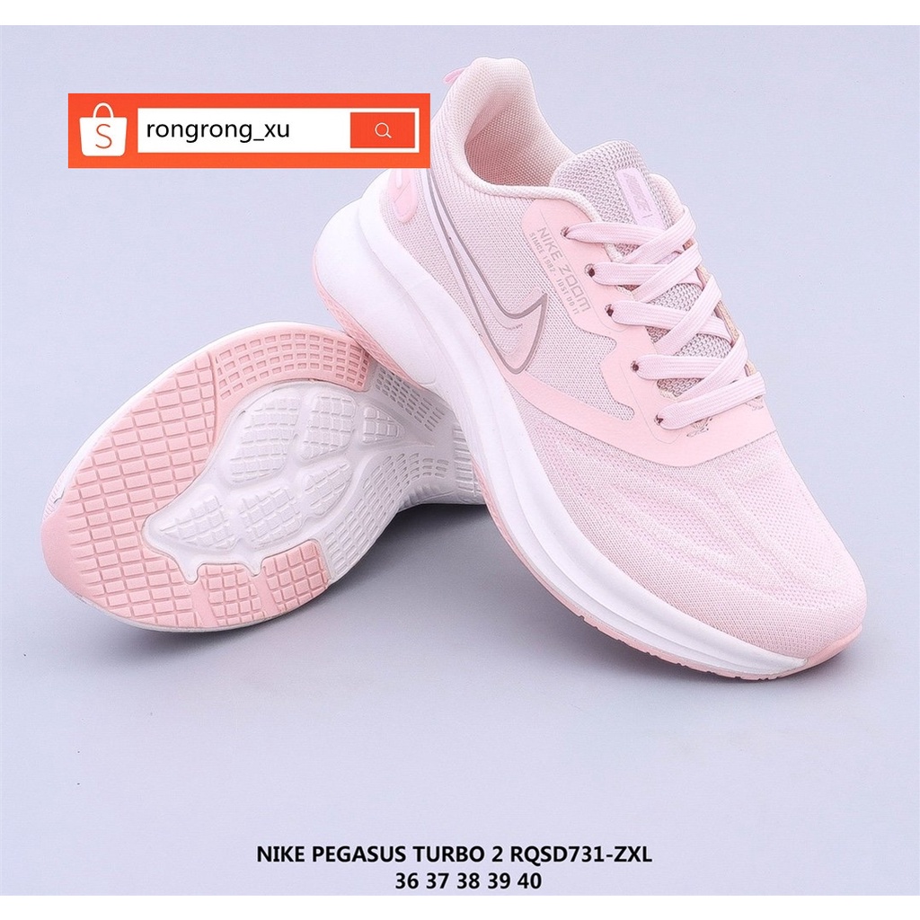 Nike Air Zoom Pegasus 36 Turbo 2 วิ่งลำลองสำหรับผู้หญิง 100% รองเท้า free shipping
