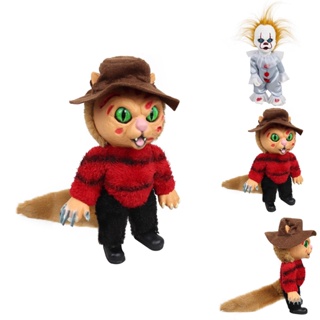 ของเล่นตุ๊กตา รูปการ์ตูนคิตตี้ Nightmare On Elm Street Krueger เหมาะกับของขวัญ สําหรับแฟนคลับ และนักสะสม