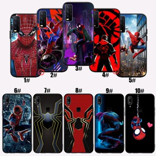 เคสซิลิโคนนิ่ม ลายสไปเดอร์แมน BO55 สําหรับ Vivo Y11 Y11S Y12S Y12 Y15 2020 Y17 Y19 Y20 Y20i Y20S