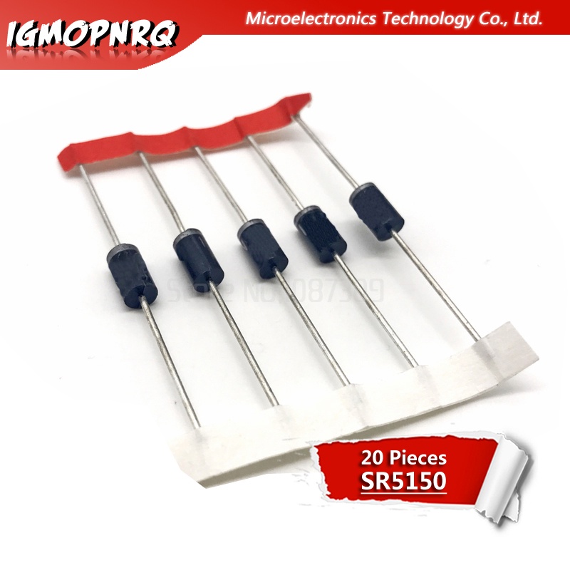 ไดโอดชอทท์กี้ SR5150 SB5150 MBR5150 5A 150V 20 ชิ้น ส่งฟรี