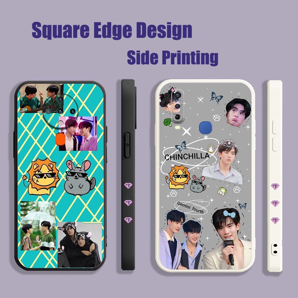 เคสโทรศัพท์มือถือ พิมพ์ลาย สําหรับ iPhone X XS MAX XR 13 Pro 7 8 Plus น่ารัก เจมีไนน์โฟร์ท Gemini Fourth THF04