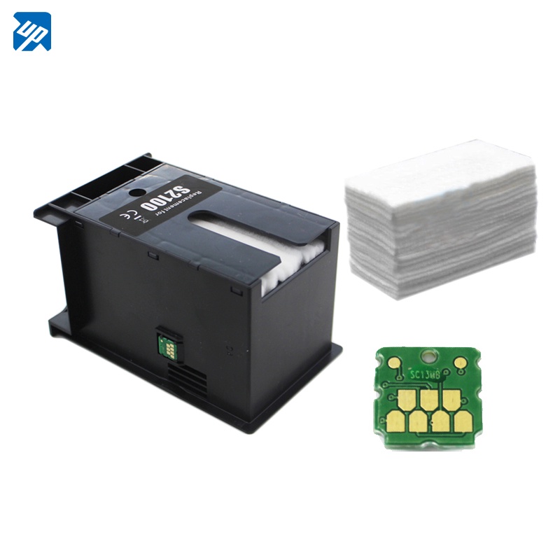 SC13MB S210057 กล่องบํารุงรักษาพร้อมชิปและหมึกสําหรับ Epson T3180 T5180 F540 F541 F530 F531 F560 T31
