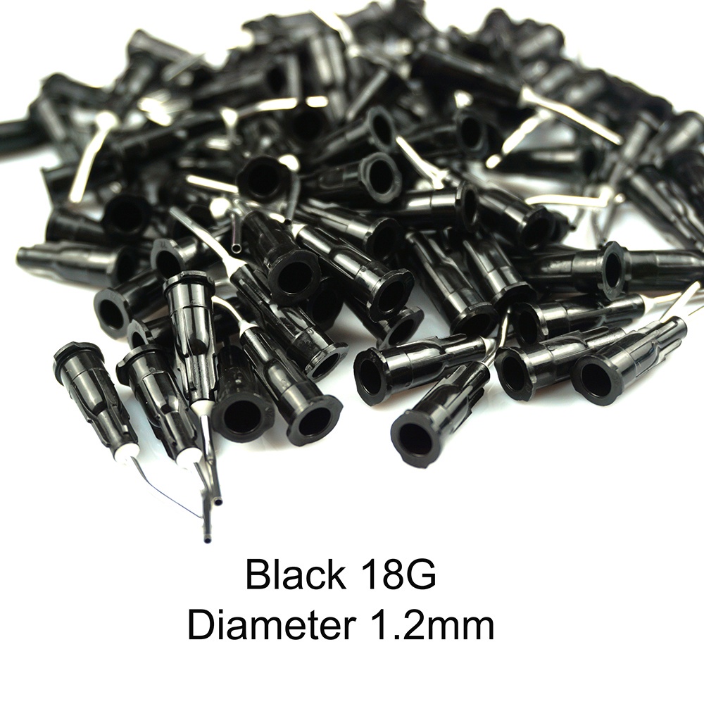 พลาสติกชลประทานทันตกรรม ปลายงอ สําหรับการฟอกสีฟัน 100 ชิ้น - รูปที่ 5