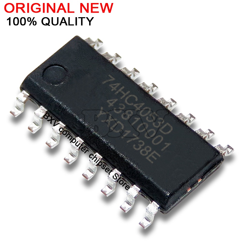 ชิป SMD 74HC4053D 74HC4053 SOP SOP-16 74HC4050D 74HC4051D 74HC4052D 74HC4060D 74HC4066D 74HC4094D 74HC4051 74HC4052 74HC4066 10 ชิ้น