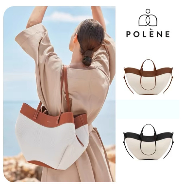พร้อมส่ง Polene Paris Canvas bag
